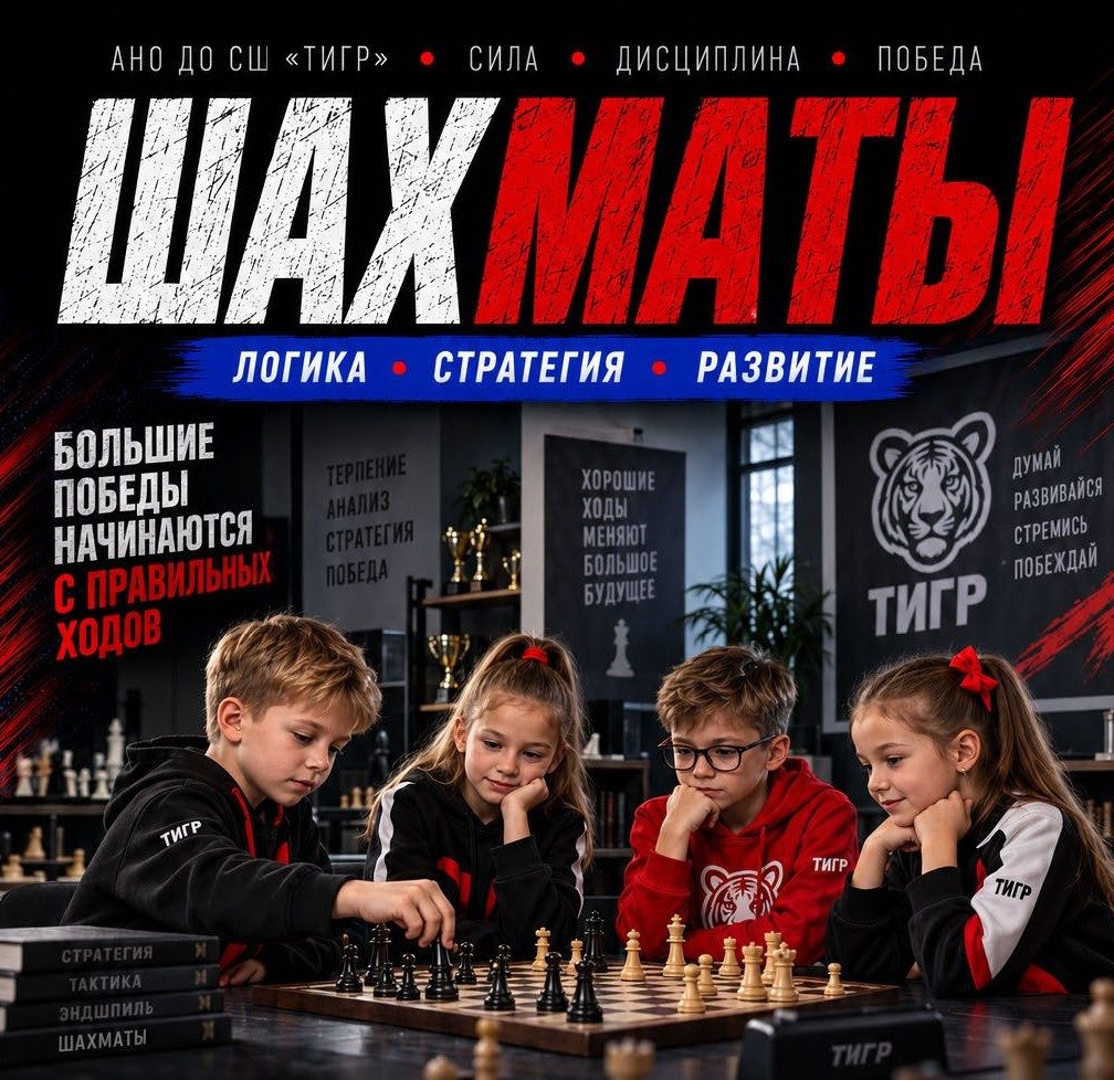 Шахматы в школе «ТИГР»